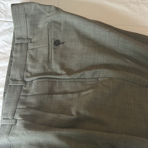 🌿Nino Cerruti  40R black and cream/tan checkered wool suit🌿 - Picture 17 of 17